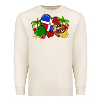 Sandshell dominican republic hearts Premium Sweatshirt - Artiststas