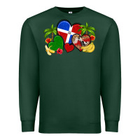 Sports Green dominican republic hearts Premium Sweatshirt - Artiststas
