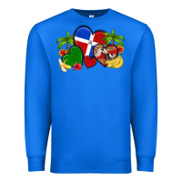 True Royal dominican republic hearts Premium Sweatshirt - Artiststas