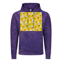 Cloud Purple retro smiley faces Vintage Hoodie - TumblerDesignByShophia