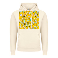 Vintage Artic retro smiley faces Vintage Hoodie - TumblerDesignByShophia