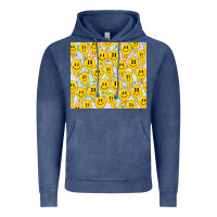 Vintage Denim retro smiley faces Vintage Hoodie - TumblerDesignByShophia