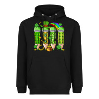 Black st. patrick's day teacher pencils Heavyweight Hoodie - Artiststas