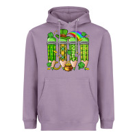Lavender st. patrick's day teacher pencils Heavyweight Hoodie - Artiststas