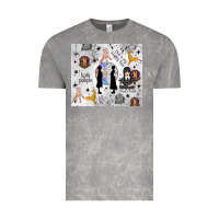 Gothic Girl And Colorful Girl Vintage Tee | Teevron