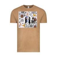 Vintage Camel gothic girl and colorful girl Vintage Tee - TumblerDesignByShophia