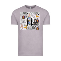 Vintage Zinc gothic girl and colorful girl Vintage Tee - TumblerDesignByShophia