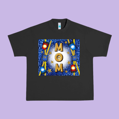 Police Mom Mother’s Day Urban Heavy Tee Designed By Tumblerdesignbyshophia