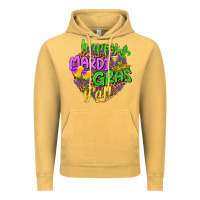 Vintage Mustard Love Mardi Gras Y'all Vintage Hoodie - HowdyJamesFarm