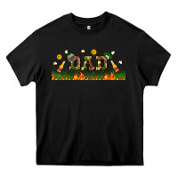 Black american football dad libbey glass Heavy Core Tee - BundleAndBundleShop