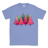 Colony Blue christmas tress with lights Classic Tee - texasbilliewilder