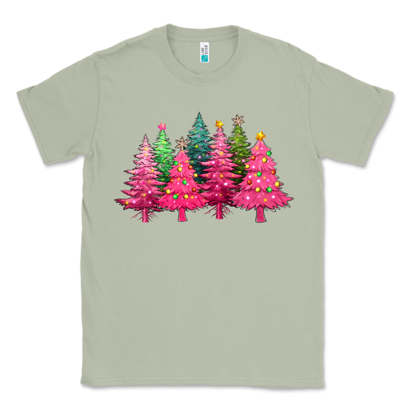 Christmas Tress With Lights Classic Tee by texasbilliewilder | Teevron