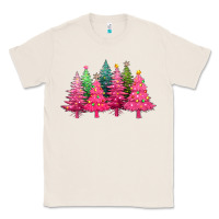 Natural christmas tress with lights Classic Tee - texasbilliewilder