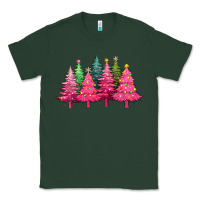 Sports Green christmas tress with lights Classic Tee - texasbilliewilder