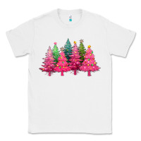 White christmas tress with lights Classic Tee - texasbilliewilder