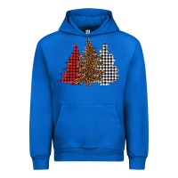 Cobalt christmas trees Urban Hoodie - BarkalooDesign