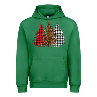 Emerald christmas trees Urban Hoodie - BarkalooDesign