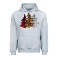 Heather Grey christmas trees Urban Hoodie - BarkalooDesign