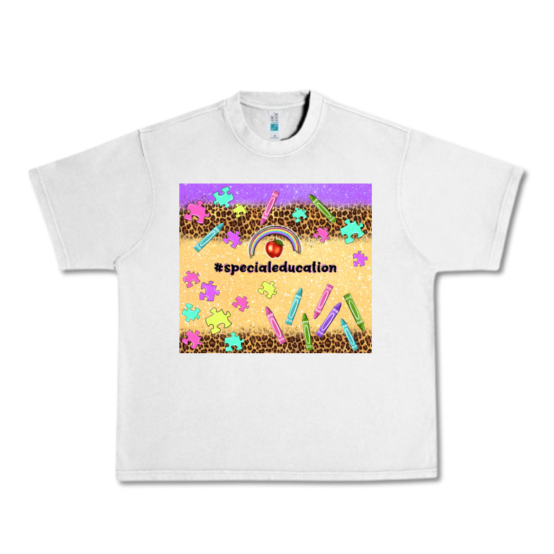 Special Education Teacher Urban Heavy Tee by TumblerDesignByShophia | Teevron