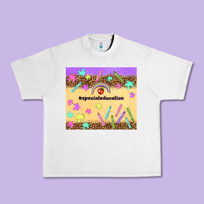 Special Education Teacher Urban Heavy Tee Designed By Tumblerdesignbyshophia