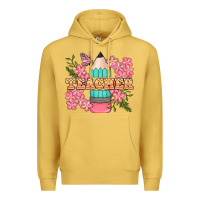 Antique Gold teacher floral pencil Premium Hoodie - BundleAndBundleShop