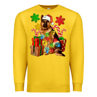 Lemon christmas german shepherd Premium Sweatshirt - Artiststas