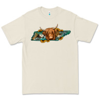 Bone tennessee map long haired cow Premium Tee - Jasminsmagicworld