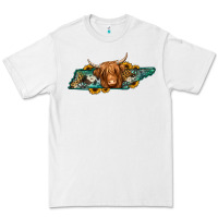 White tennessee map long haired cow Premium Tee - Jasminsmagicworld