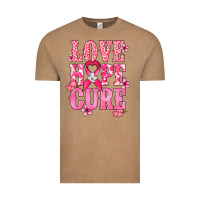 Vintage Coffee Love Hope Cure Cancer Awareness Vintage Tee - HowdyJamesFarm