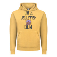 Vintage Mustard i m a jellyfish duh halloween costume Vintage Hoodie - lanVoArt