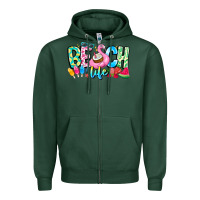 Sports Green Besch Life Zipper Hoodie - CowhideDigitalArt