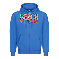 True Royal Besch Life Zipper Hoodie - CowhideDigitalArt