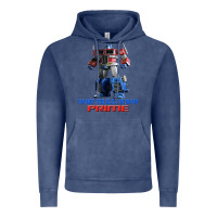 Vintage Denim optimus prime 2 Vintage Hoodie - lanVoArt