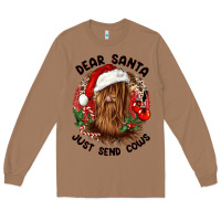 Dear Santa Just Send Cows Long Sleeve Tee | Teevron