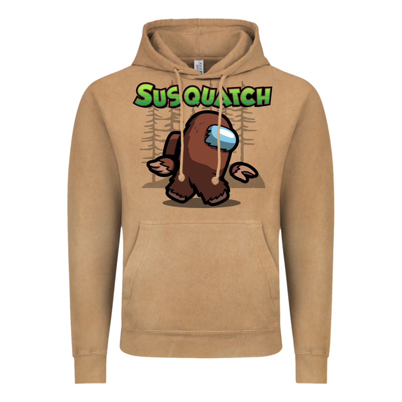 Susquatch Gift Nature Vintage Hoodie by lanVoArt | Teevron