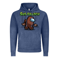 Vintage Denim susquatch gift nature Vintage Hoodie - lanVoArt