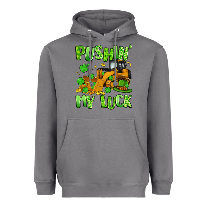 Pushin' My Luck Heavyweight Hoodie by Artiststas | Teevron