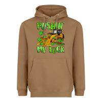 Toasted Coconut pushin' my luck Heavyweight Hoodie - Artiststas