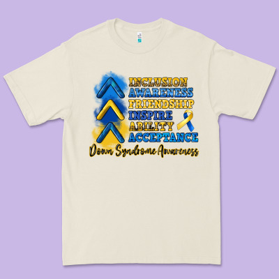 Down Syndrome Awareness Premium Tee Designed By Artiststas