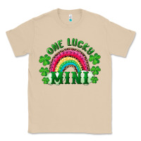 Mushroom st patricks day one lucky mini Classic Tee - RanaPortraitStore