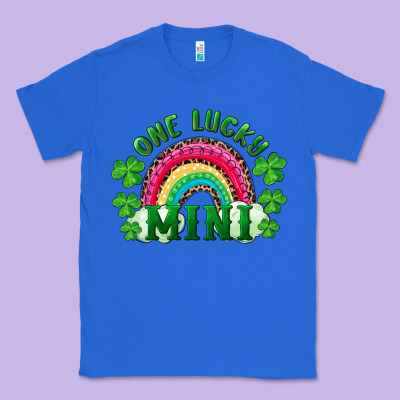 St Patricks Day One Lucky Mini Classic Tee Designed By Ranaportraitstore