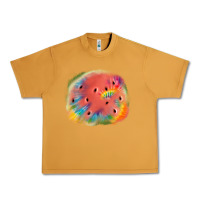 Peanut Butter tie die watermelon Urban Heavy Tee - JahusDesignShop
