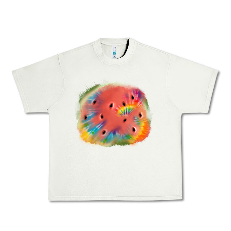 Tie Die Watermelon Urban Heavy Tee by JahusDesignShop | Teevron