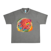 Tornado tie die watermelon Urban Heavy Tee - JahusDesignShop