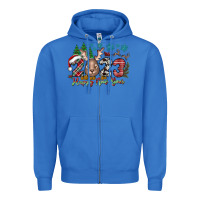 True Royal 2023 Happy New Year Zipper Hoodie - CowhideDigitalArt
