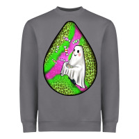 Storm halloween ghost teardrop Heavyweight Sweatshirt - BundleAndBundleShop
