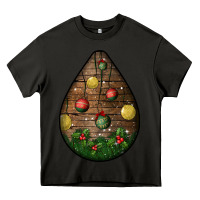 Asphalt christmas  teardrop Heavy Core Tee - BundleAndBundleShop
