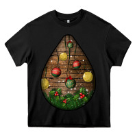 Black christmas  teardrop Heavy Core Tee - BundleAndBundleShop