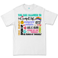 White you are allowed to Premium Tee - Artiststas