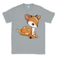 Heather Grey gazelle Classic Tee - texasbilliewilder